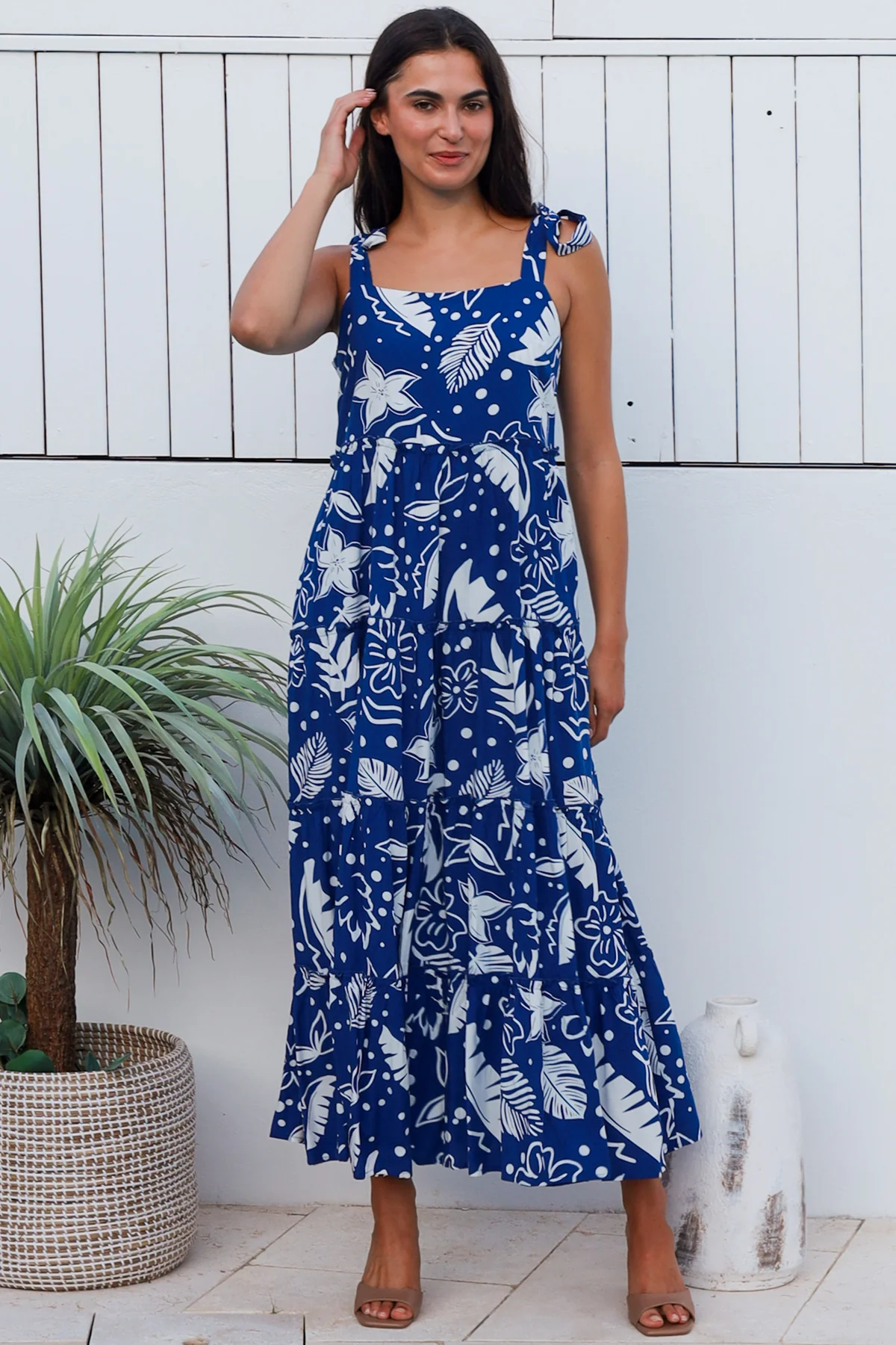 Luna Bloom Maxi Dress