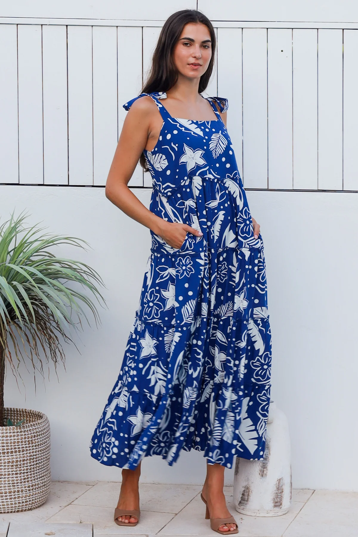 Luna Bloom Maxi Dress