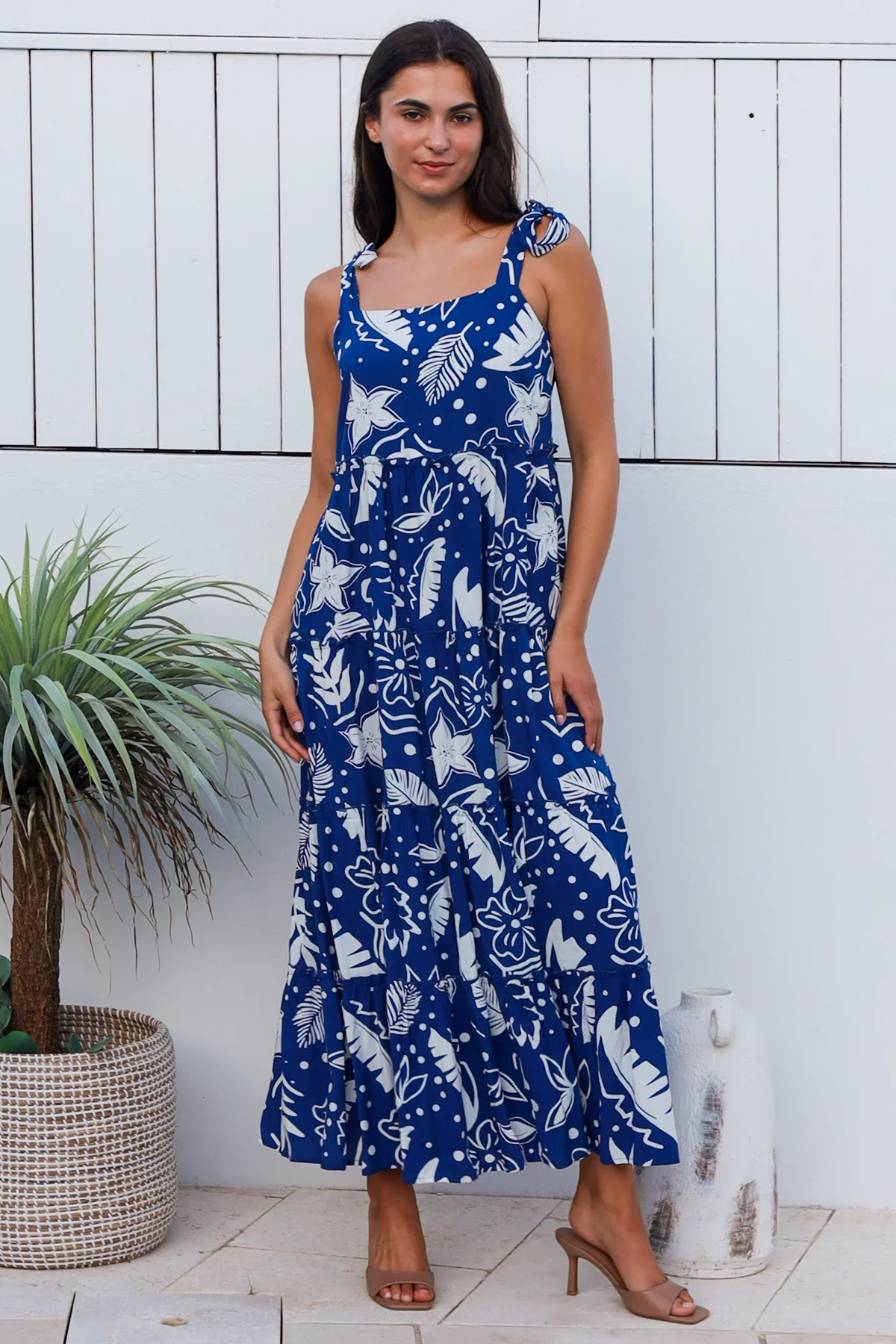 Luna Bloom Maxi Dress