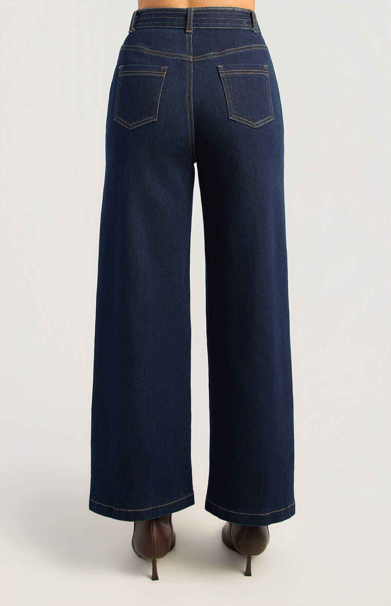Sienna Belted Denim Pants