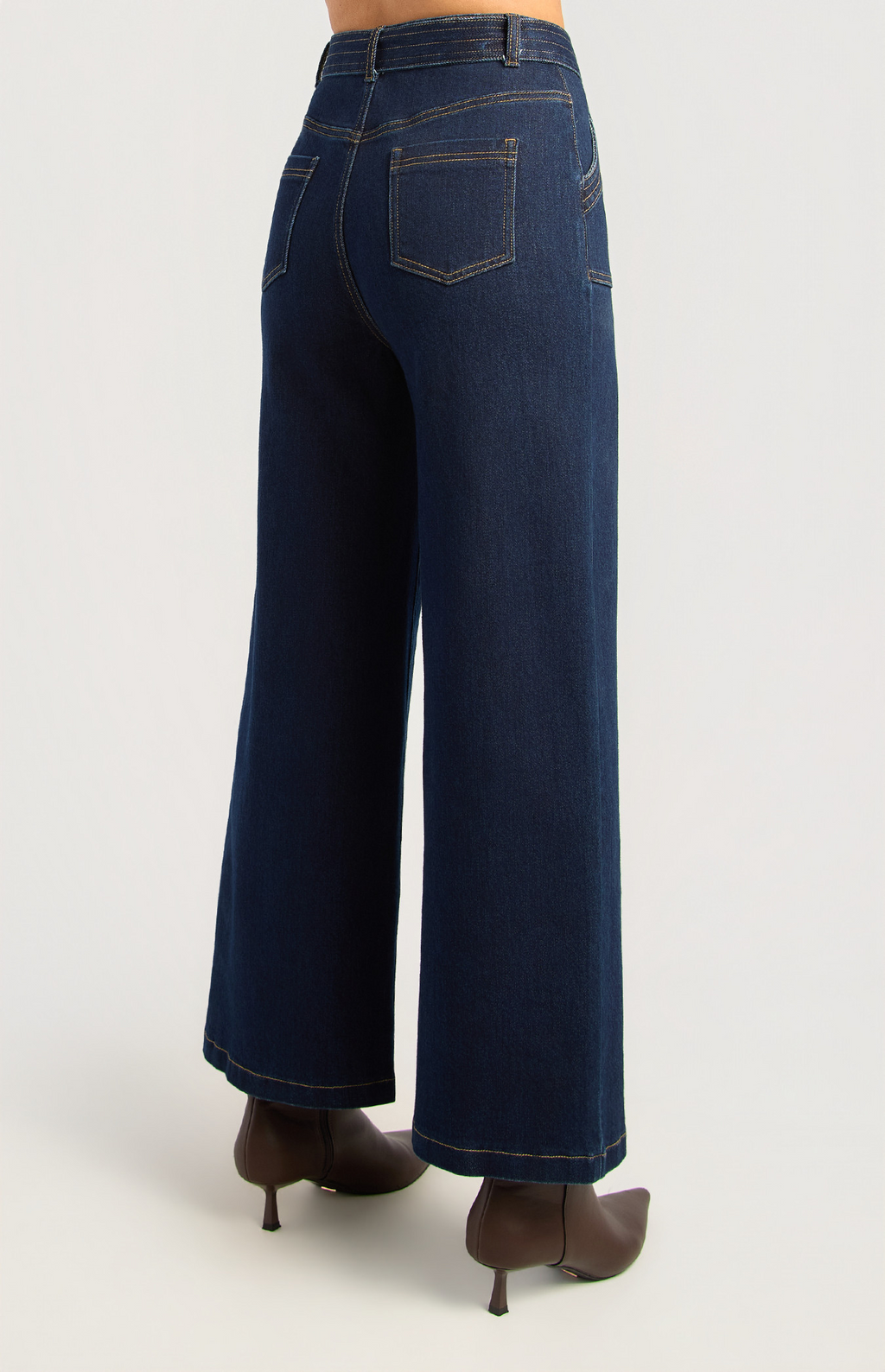 Sienna Belted Denim Pants