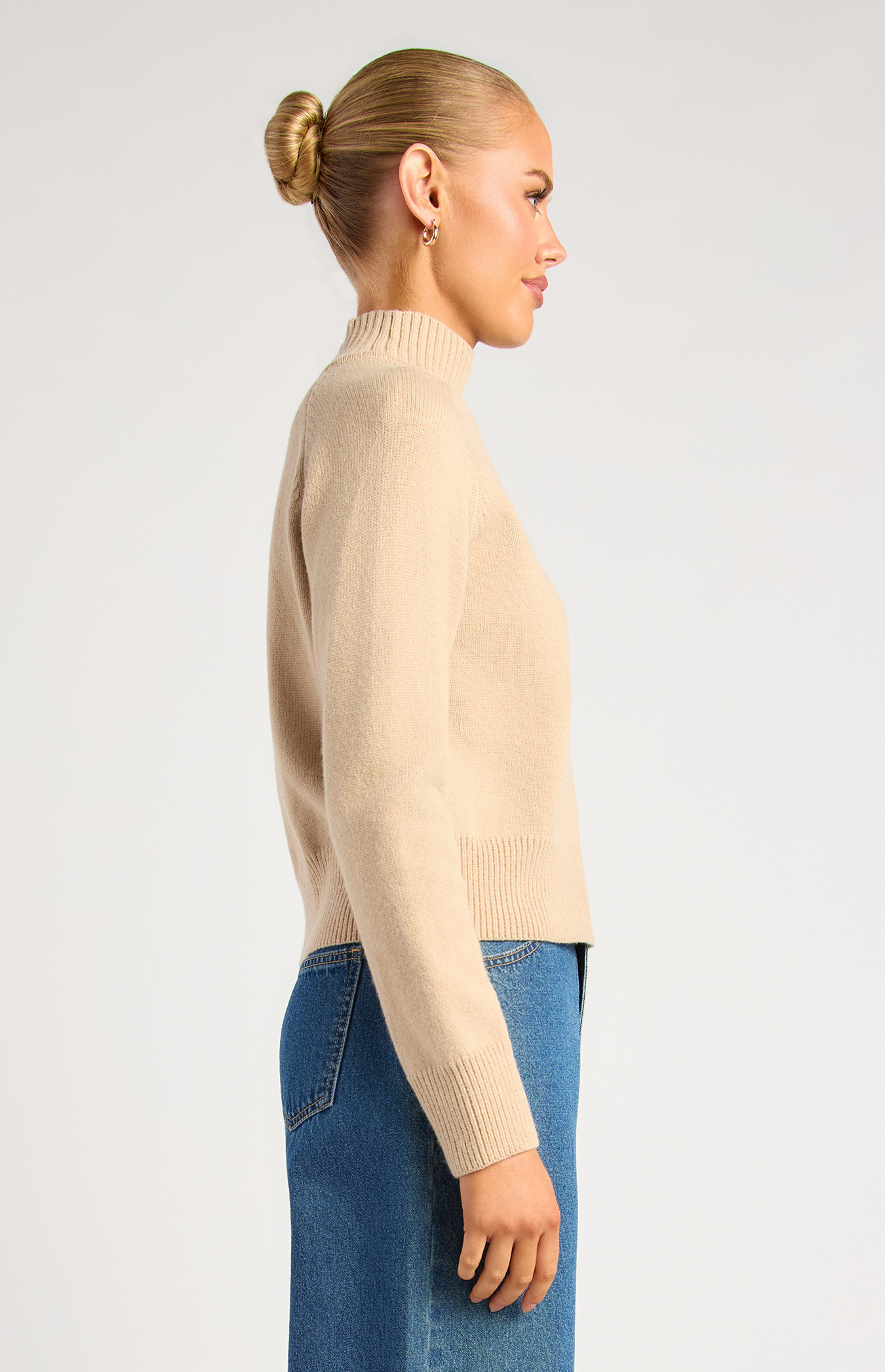 Soft Touch Button Knit