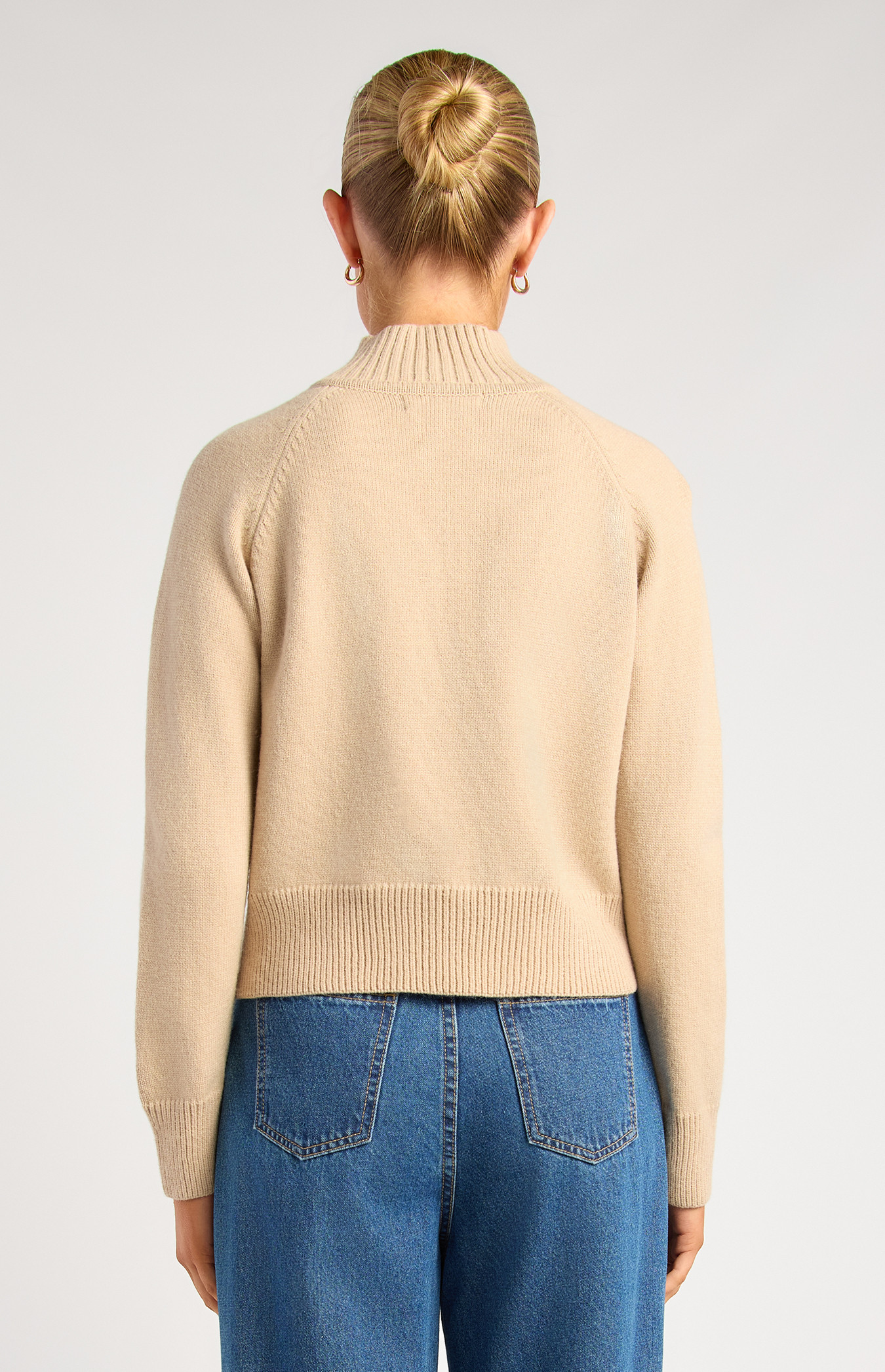 Soft Touch Button Knit