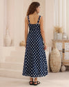 Paris Polka Dot Maxi Dress