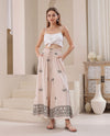 Elise Embroidered Palazzo Pants