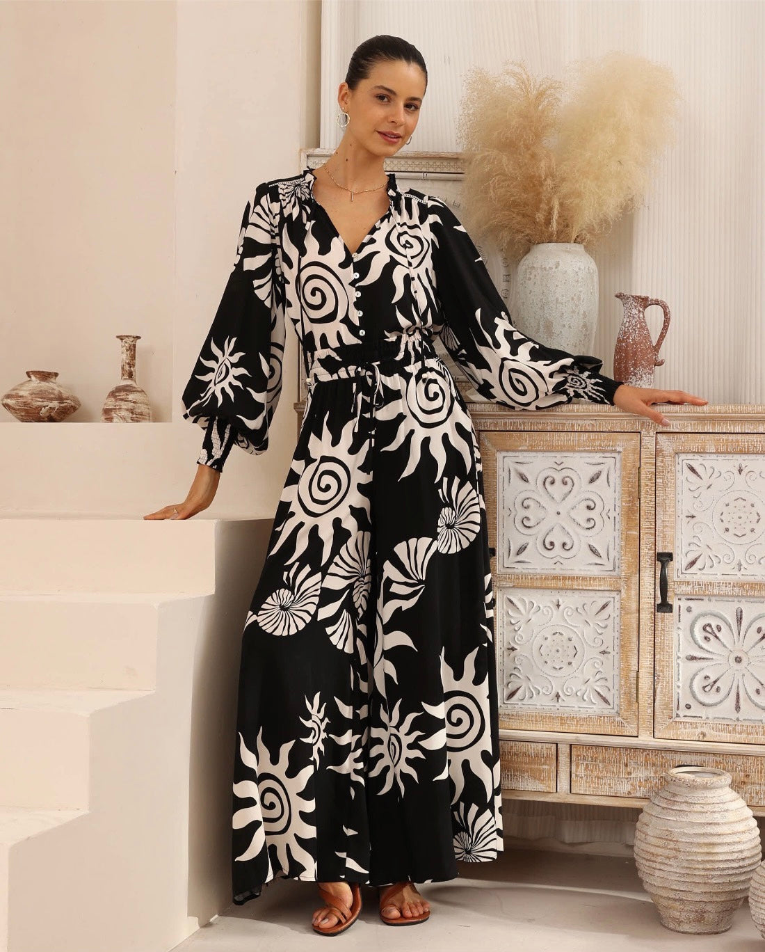 Sunshell Palazzo Pants