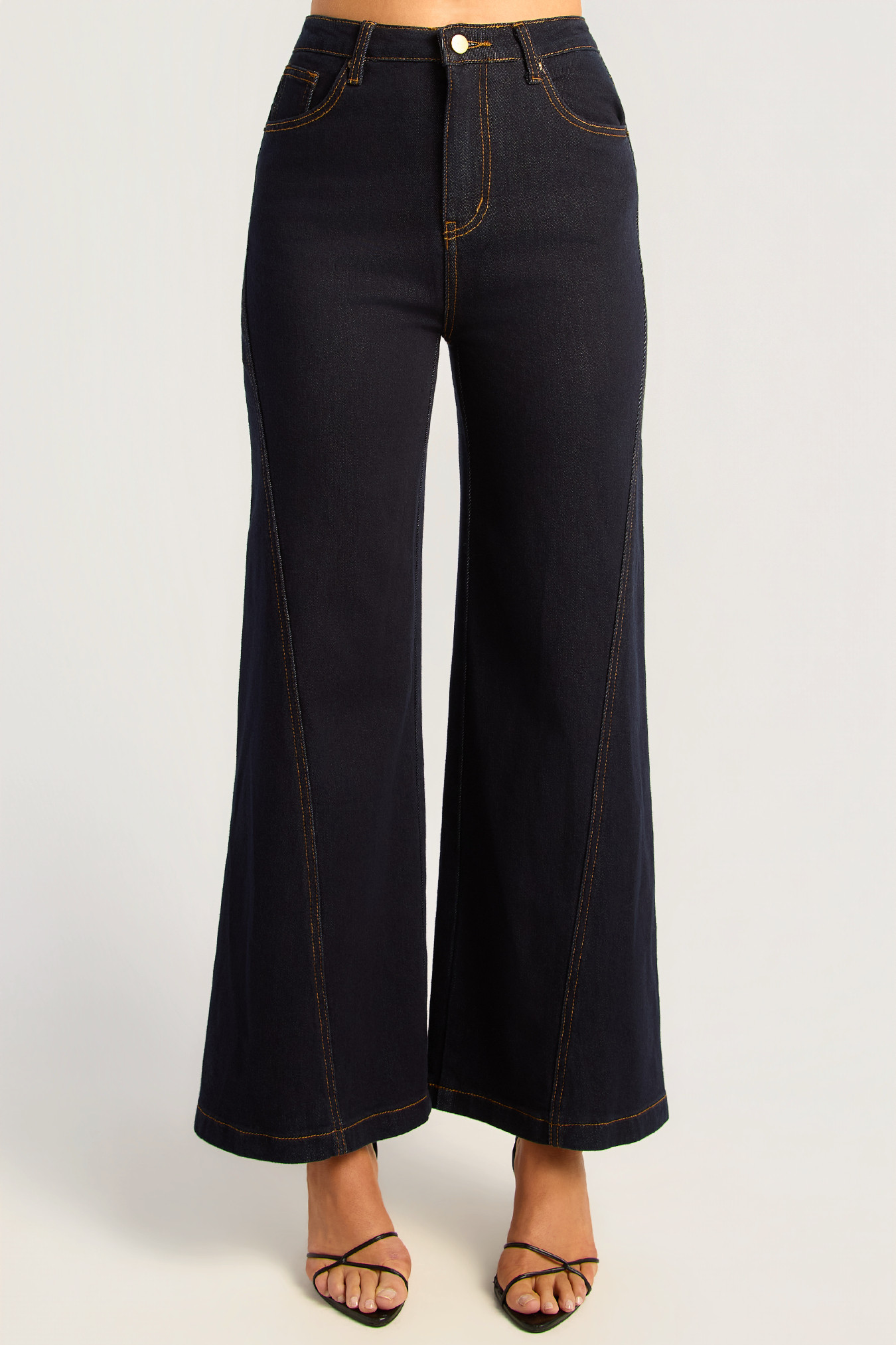 Harper Indigo Stitch Jeans