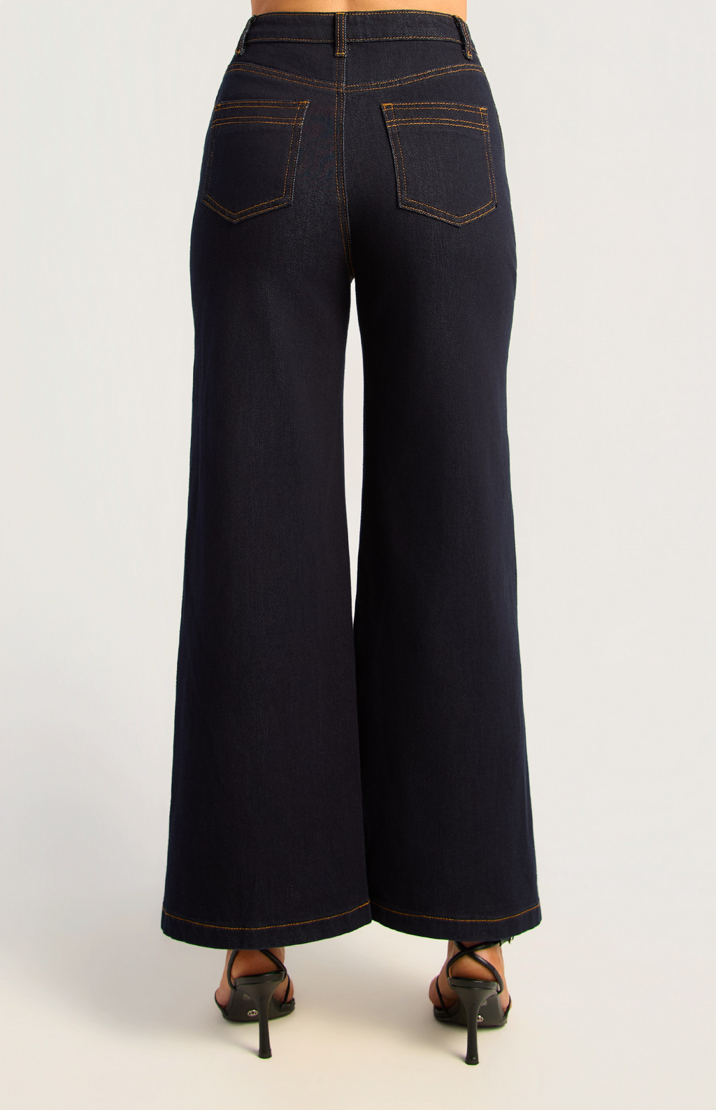 Harper Indigo Stitch Jeans