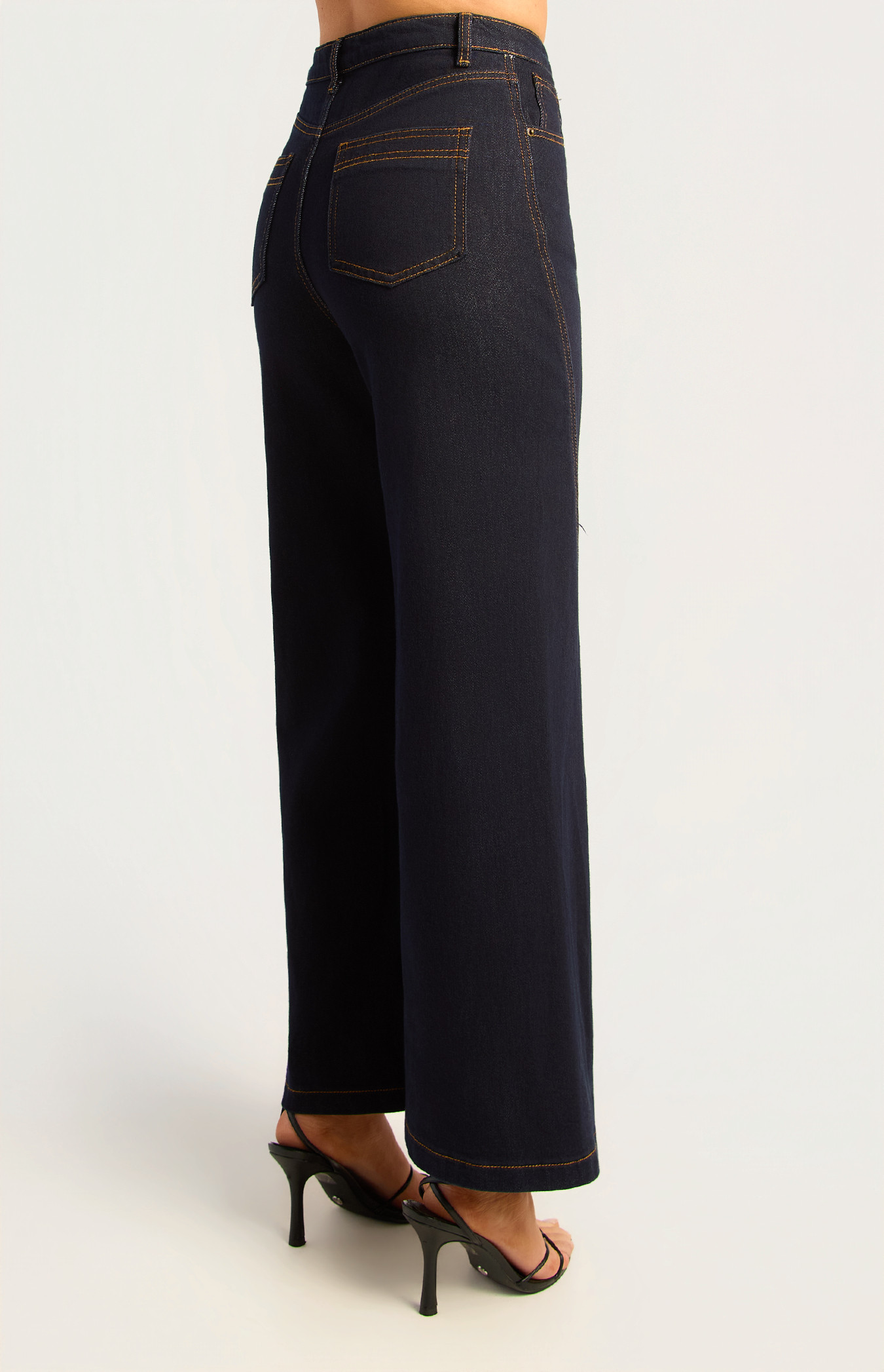 Harper Indigo Stitch Jeans
