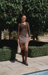 Ava Checkered Mini Skirt