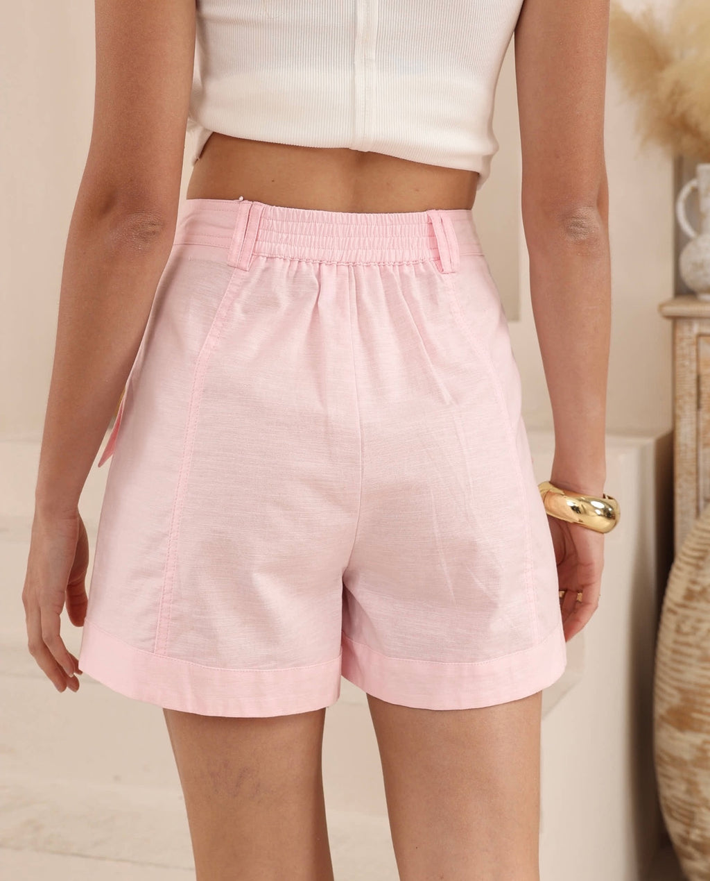 Milan Pink Shorts
