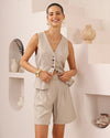 Madrid Button Up Vest