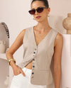 Madrid Button Up Vest