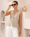 Madrid Button Up Vest