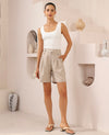 Madrid Pleated Shorts