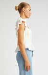 Bianca Ruffle Sleeve Top