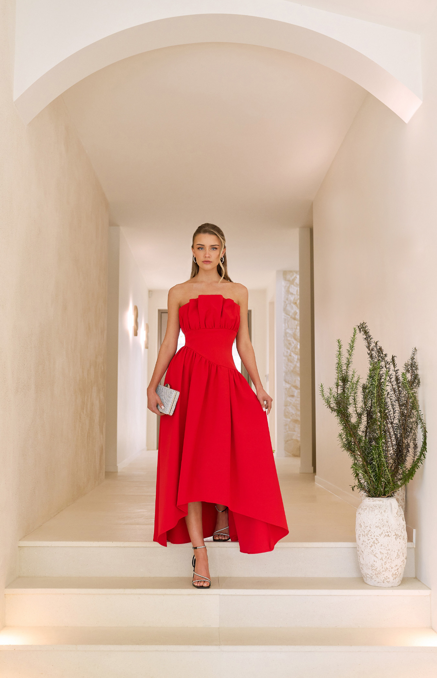 Amore Red Maxi Dress