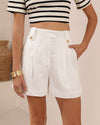 Soleil Pleated Shorts