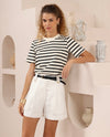 Soleil Pleated Shorts