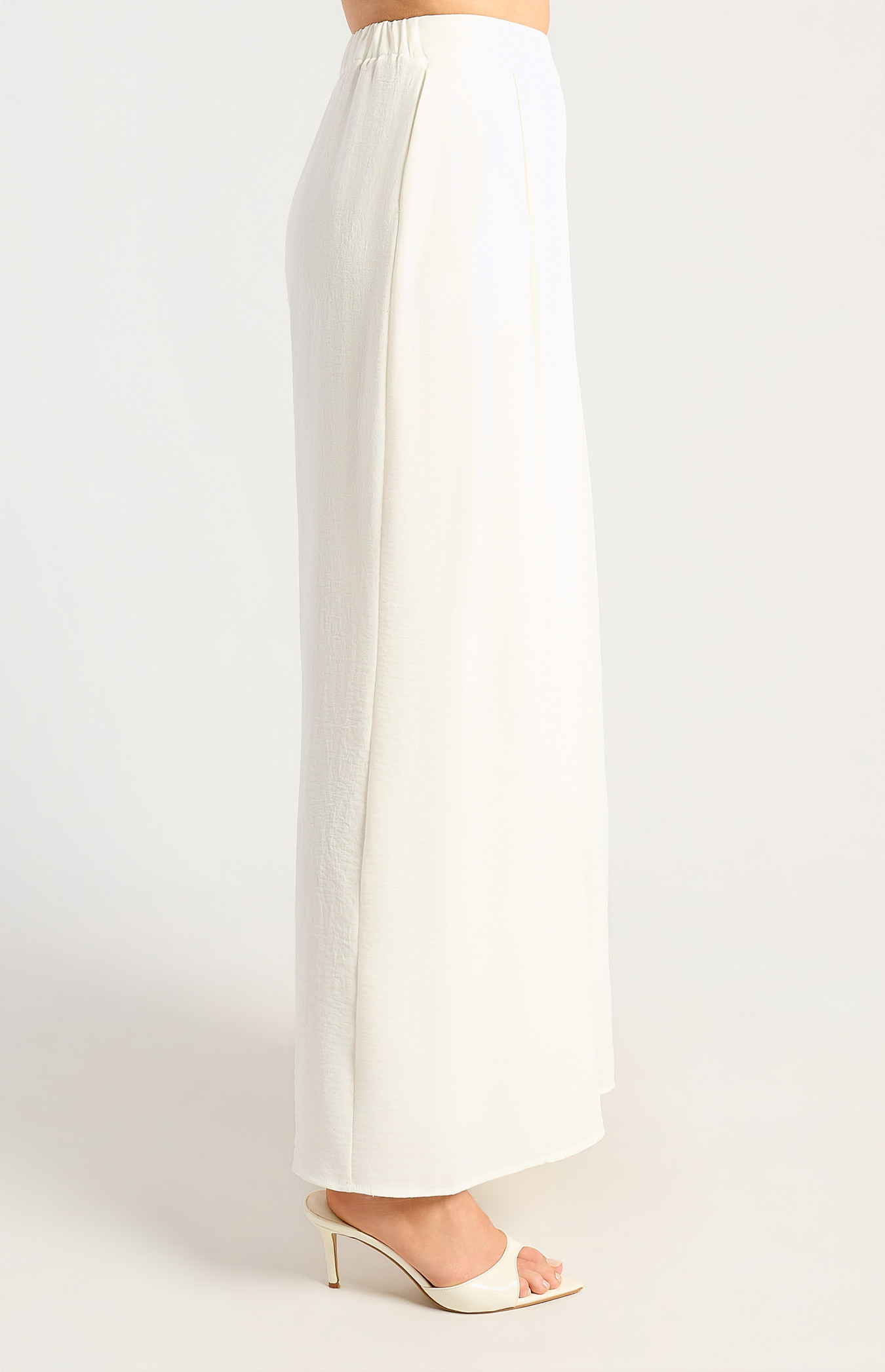 Bianca White Palazzo Pants