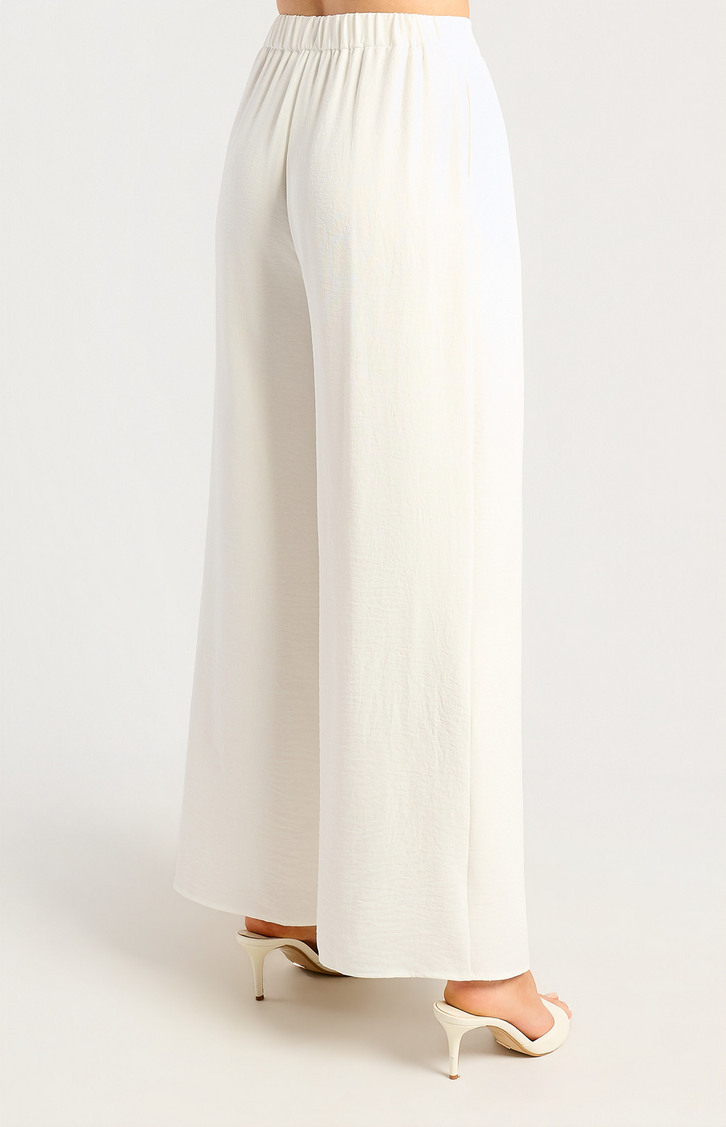 Bianca White Palazzo Pants