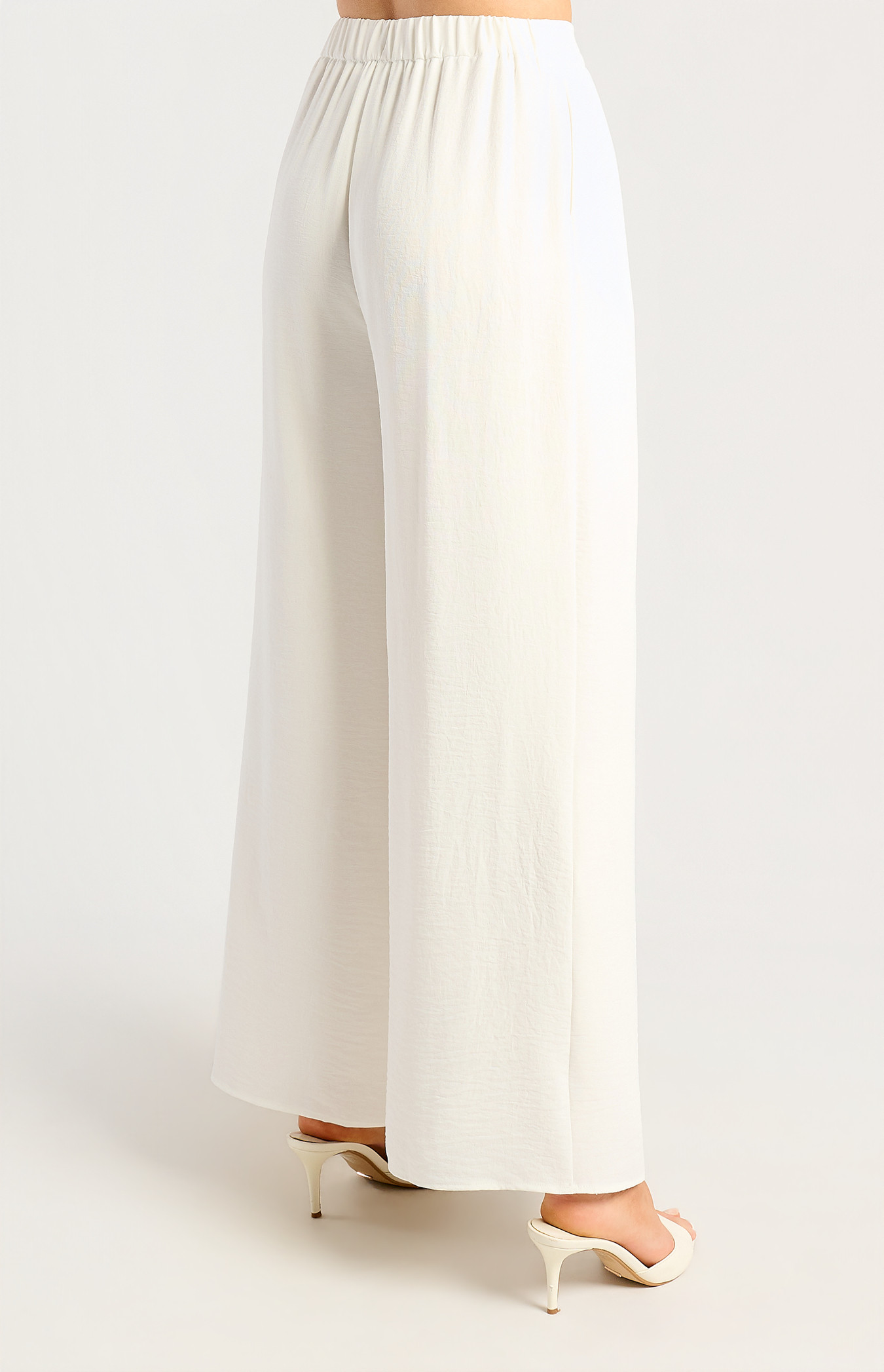 Bianca White Palazzo Pants