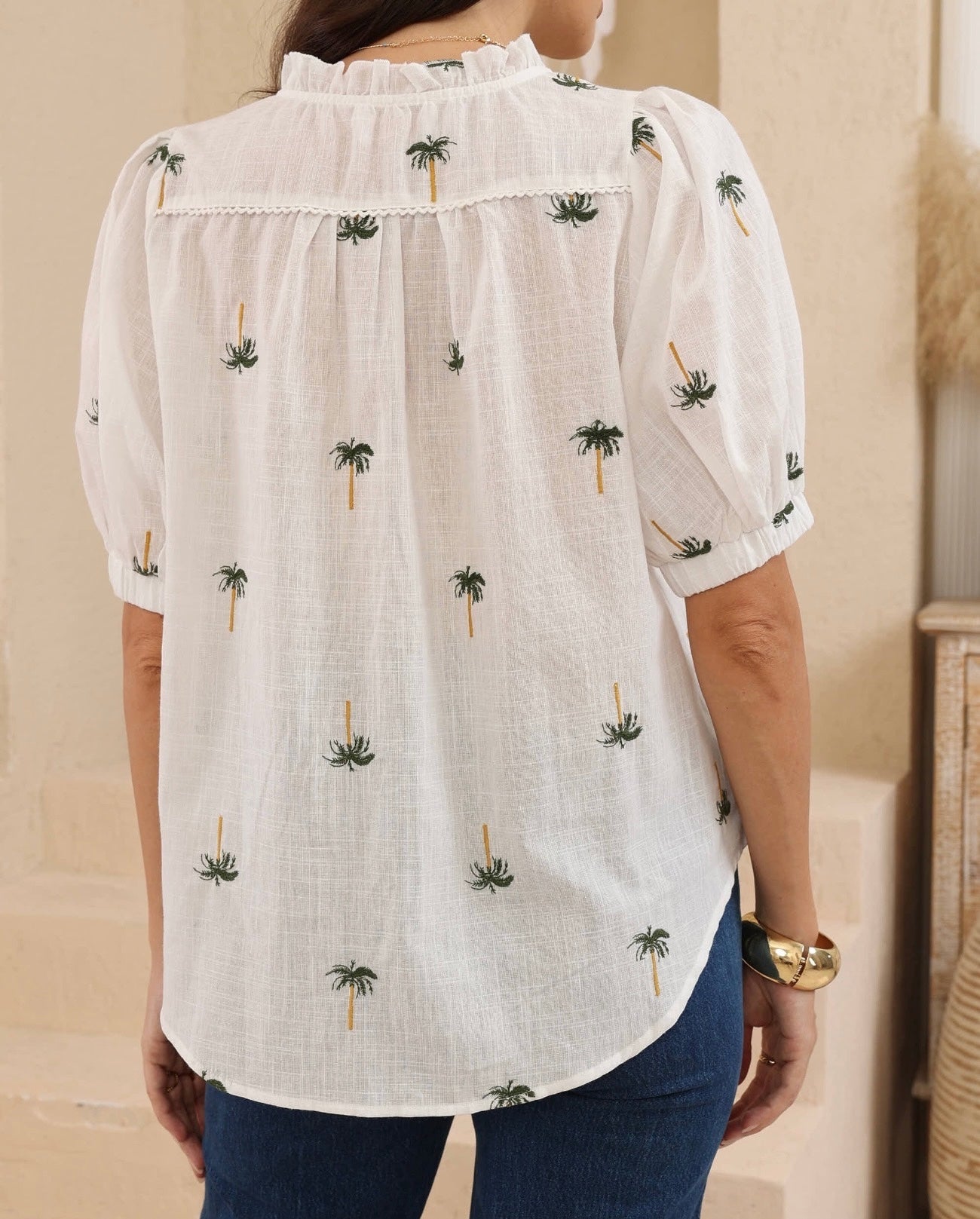 Palmera Cotton Blouse