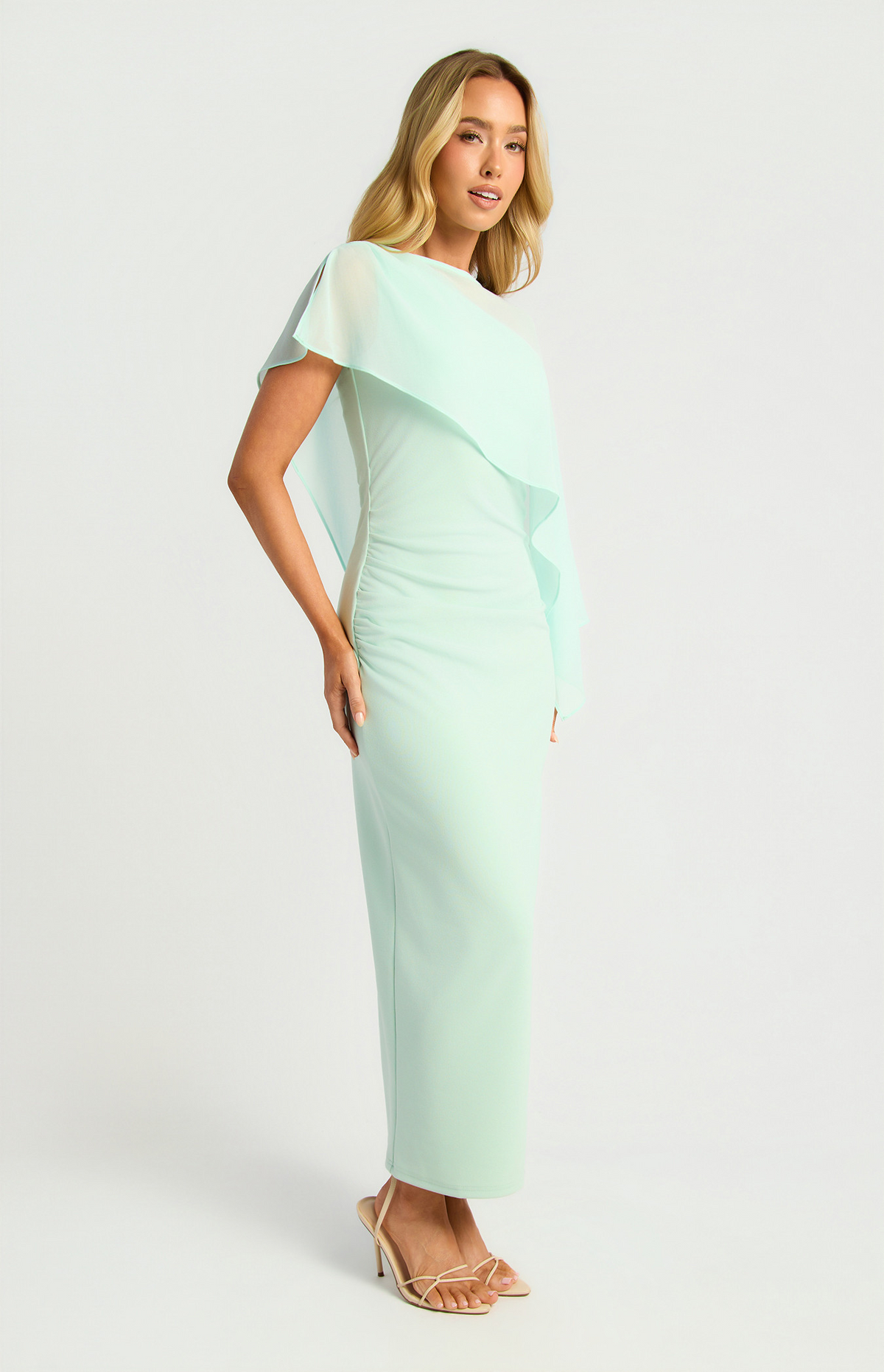 Lucia Blue Mint Maxi Dress