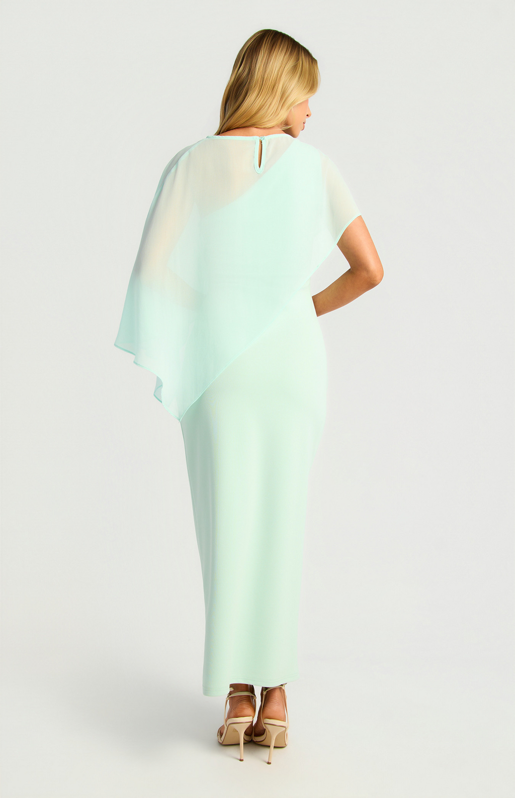 Lucia Blue Mint Maxi Dress