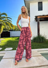 Malbec Print Pants