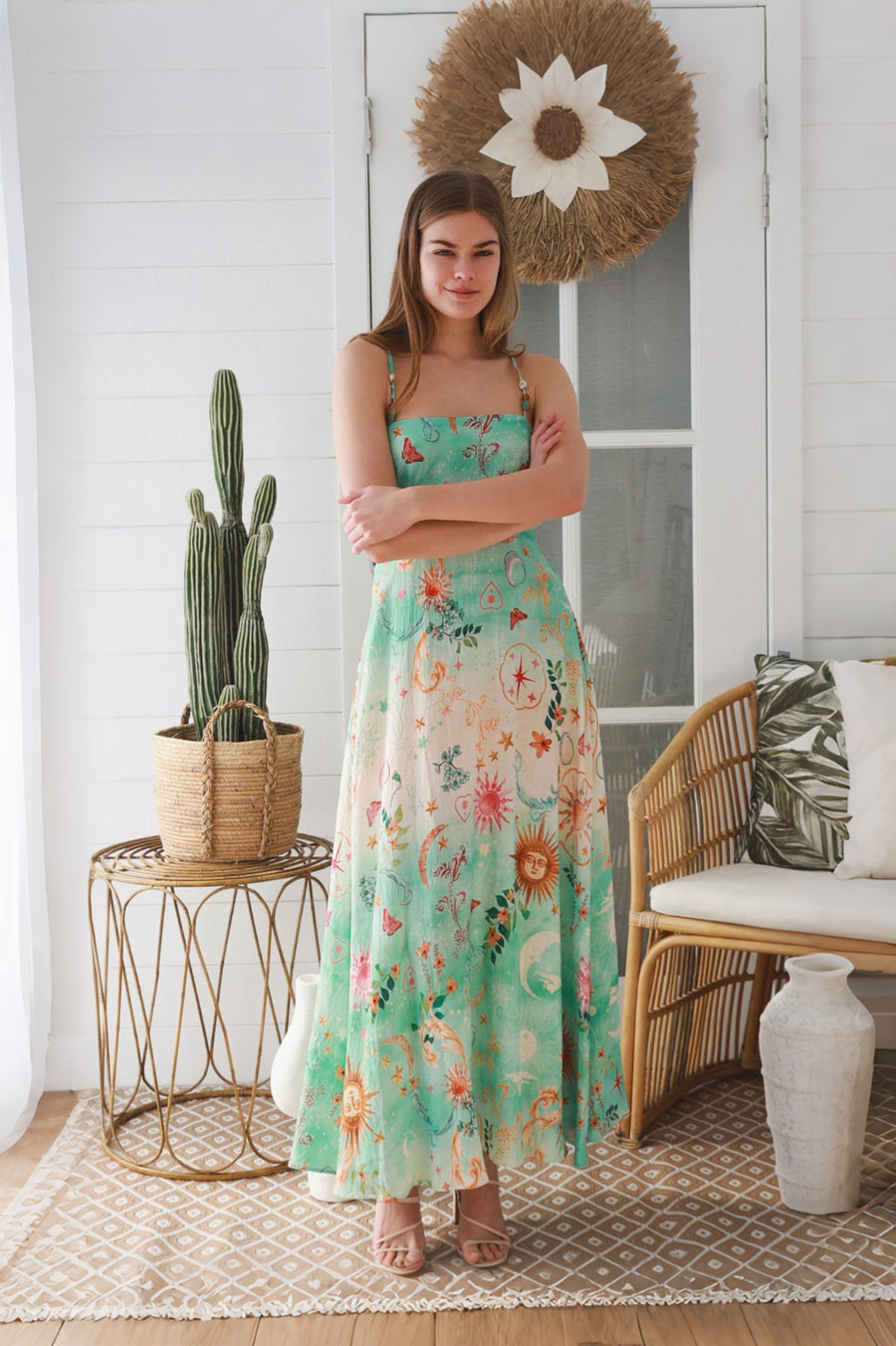 Luna Soleil Maxi Dress
