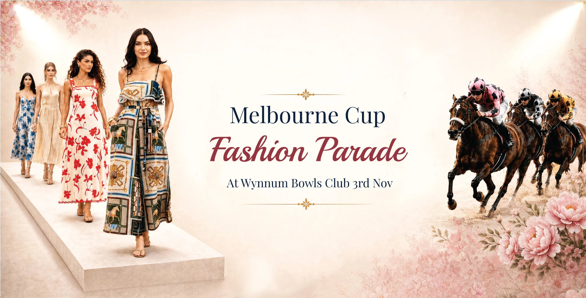Wearberry Melbourne Cup Fashion Parade at Wynnum Bowls Club