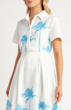 Palm Tree Shirt and Skirt Set