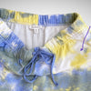 Blu Pepper Tie Dye Blue Yellow Sweat Shorts